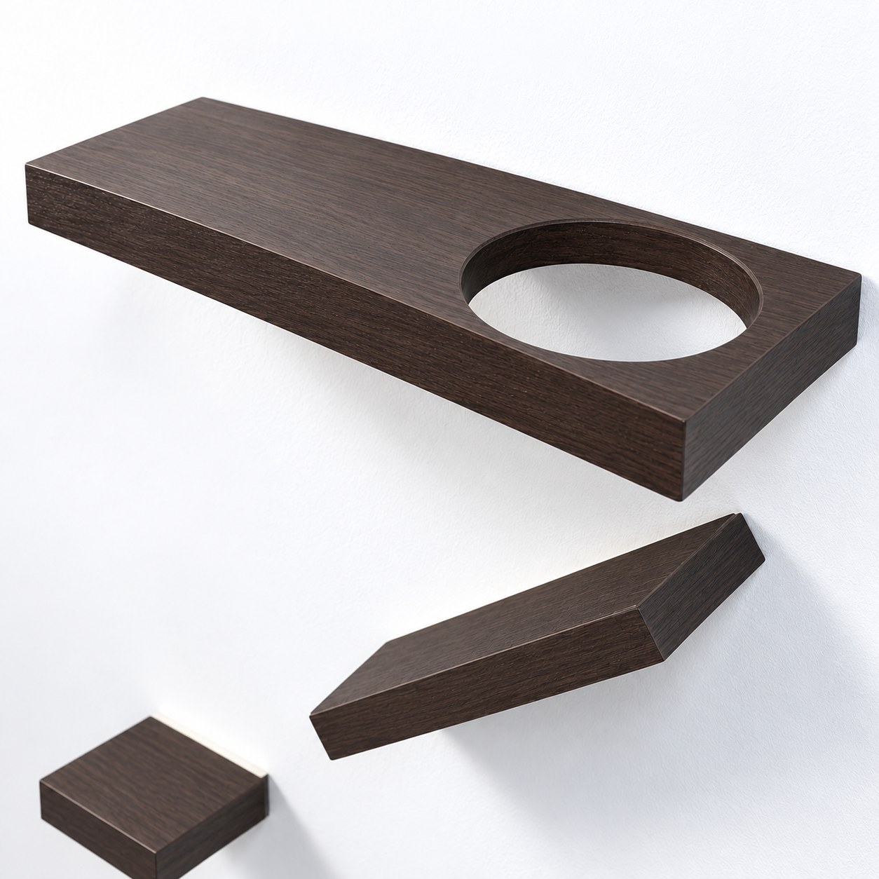 PetFusion Cat Activity Wall Shelves (3-Piece), view 3
